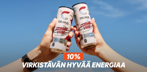 Celsius-energiajuomat 10 %